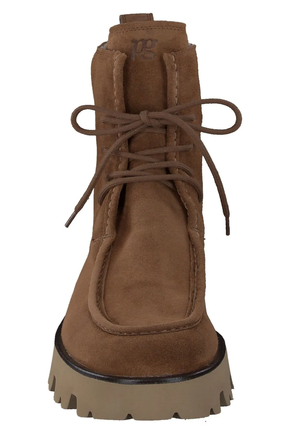 Paul Green  Stiefelette - Braun - Blockabsatz