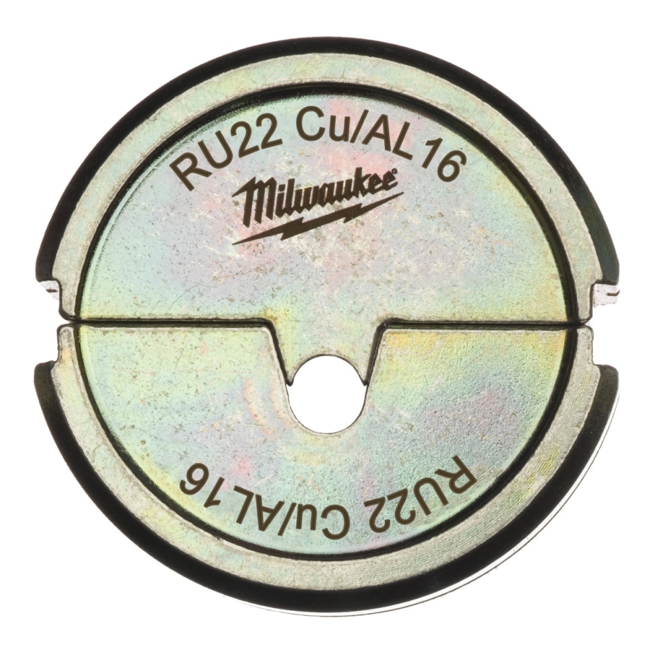 Milwaukee Accessories 4932451780 RU22 Cu/Al 16 Falcă de sertizare 16mm2 pentru clește de presare M18 HCCT-201C