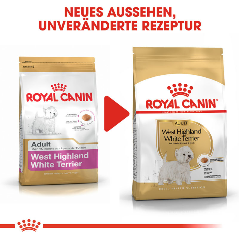 ROYAL CANIN Hundetrockenfutter ROYAL CANIN West Highland White Terrier Adult 1,5 kg