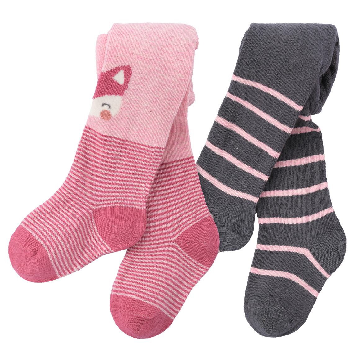 2 Baby Strumpfhosen in verschiedenen Farben