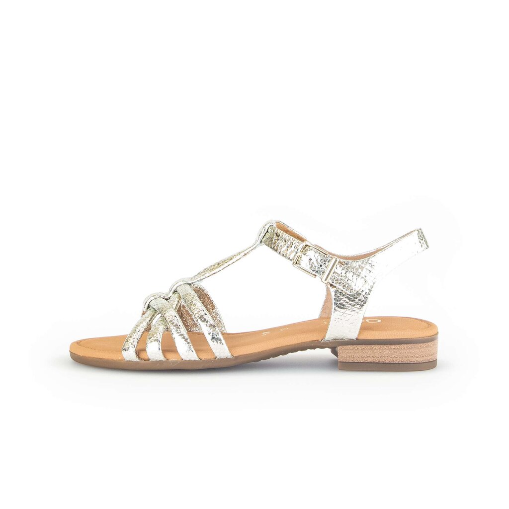 Gabor comfort Riemchensandale gold