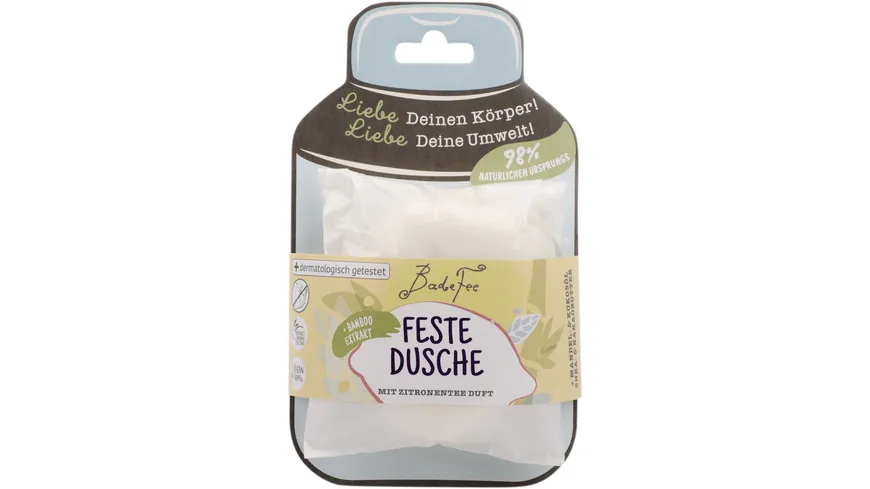 BadeFee Feste Dusche Zitronentee 85 g
