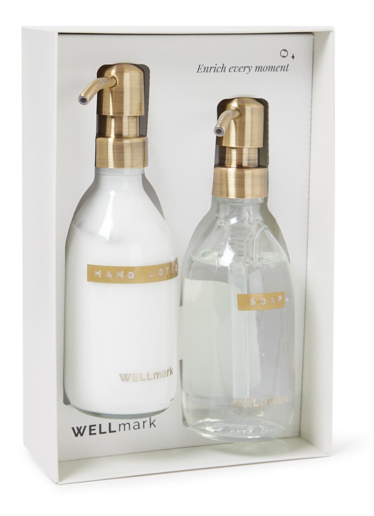 Mýdlo a mléko na ruce Wellmark Fresh Linen - sada na péči o ruce