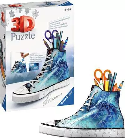 3D Puzzle Sneaker Mystische Drachen