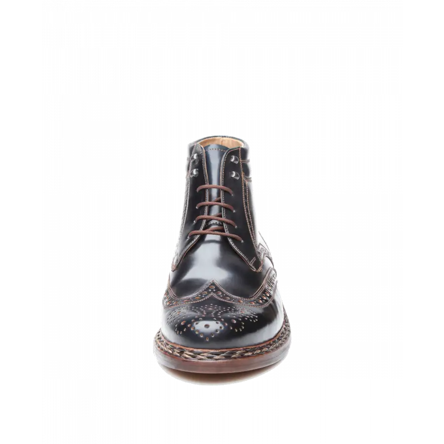 Heinrich Dinkelacker - Stiefeletten BUDA FULL-BROGUE C Cordovan - schwarz
