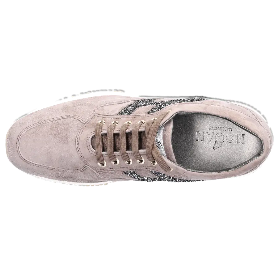 Hogan - Sneaker low 00N0S Veloursleder - beige