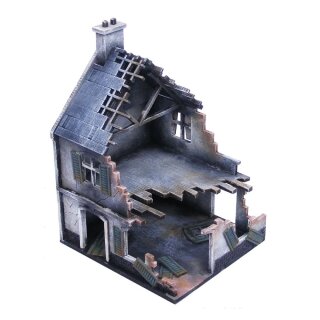 Destroyed Town Scenery Set (20mm)