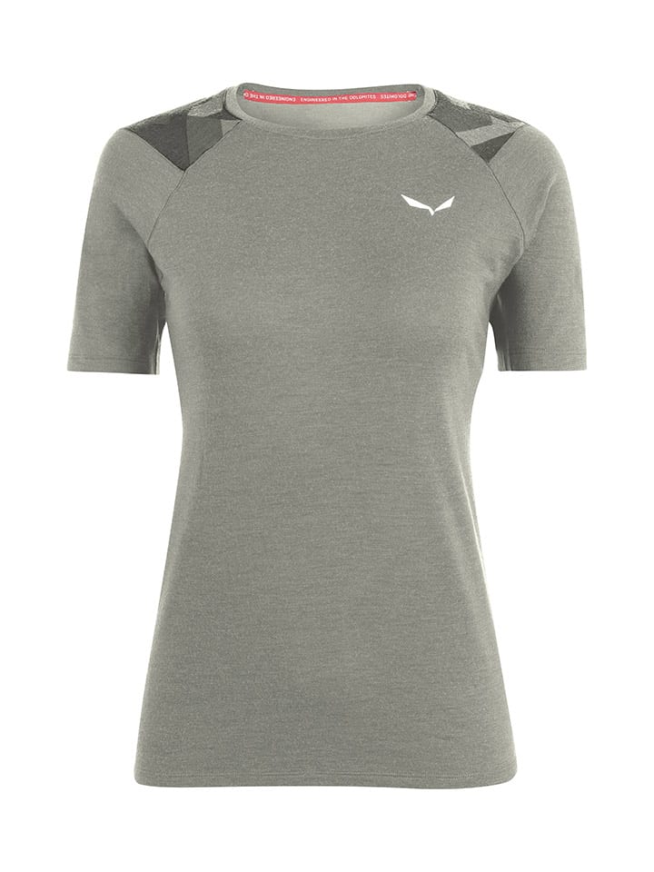 Salewa Funktionsshirt in Khaki günstig kaufen