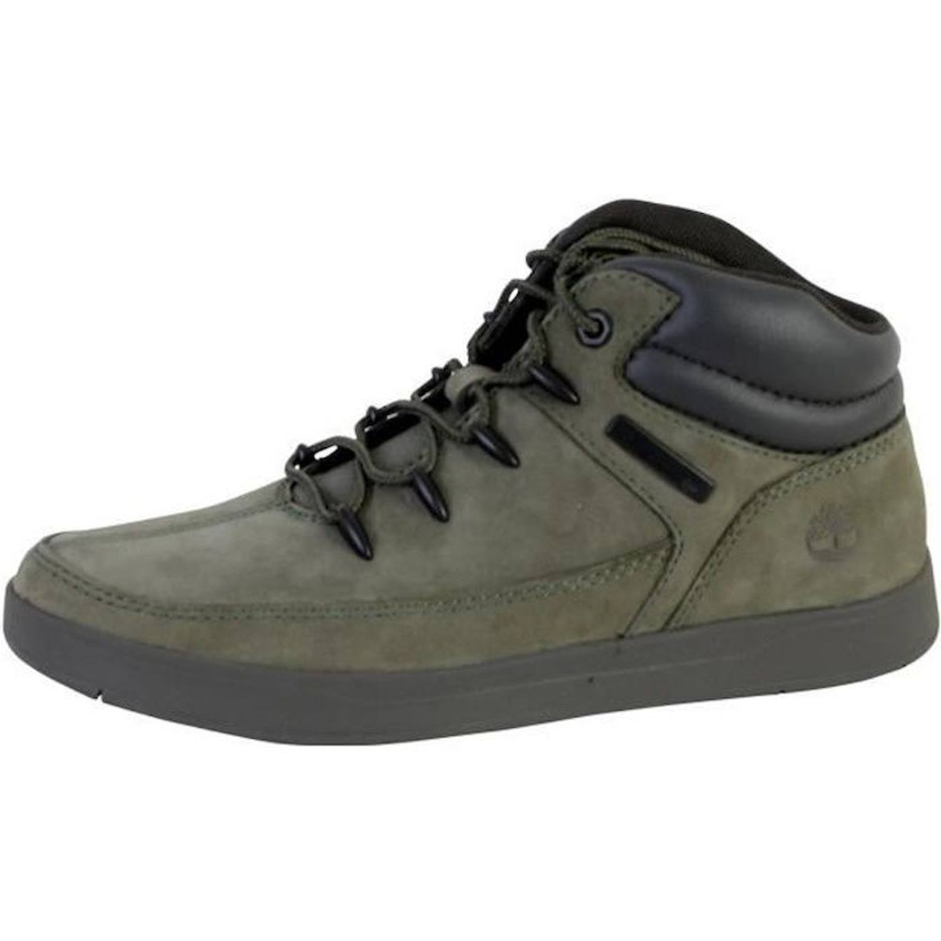 Basket Montante Timberland Juniors Davis Square vert