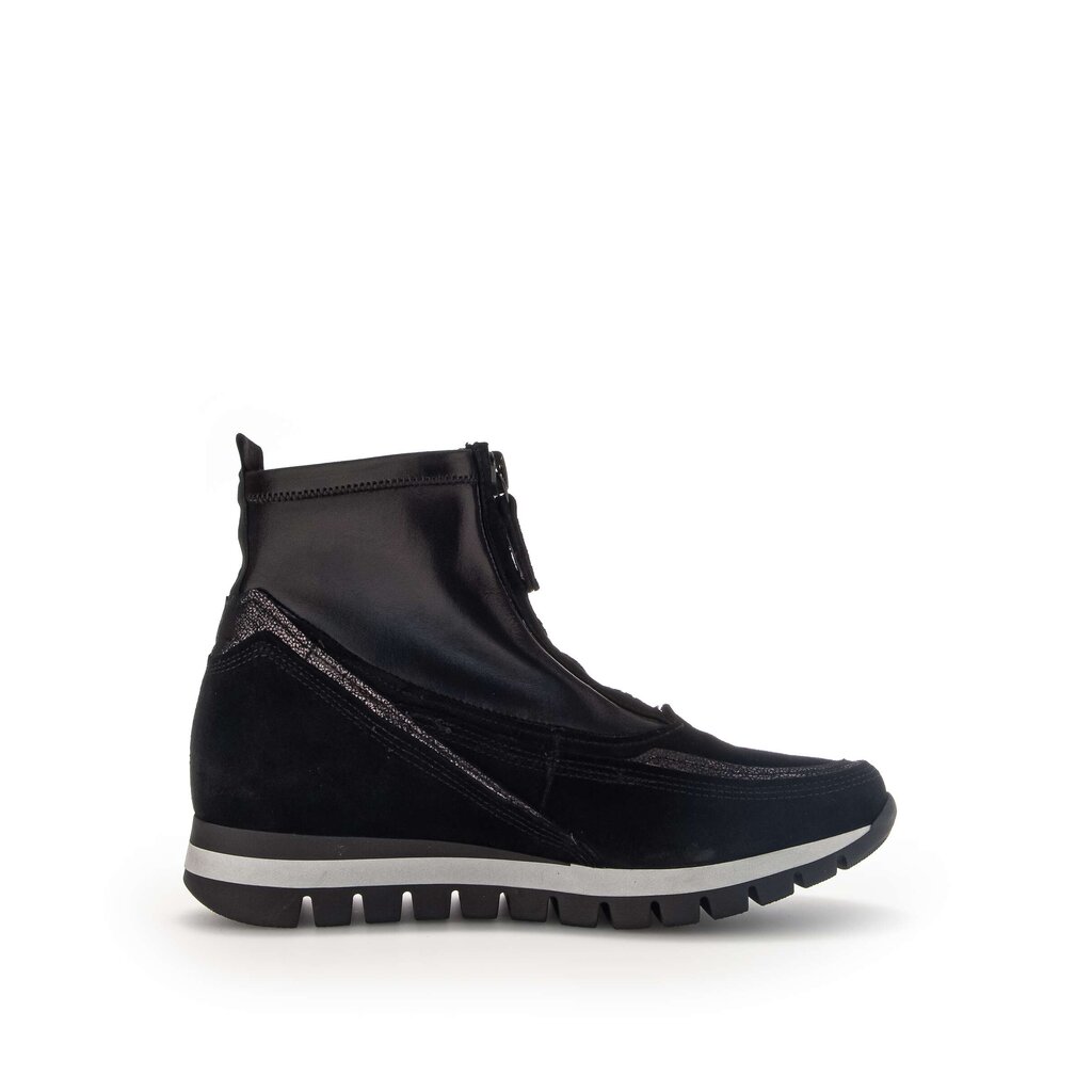 Gabor comfort Sportliche Stiefelette schwarz