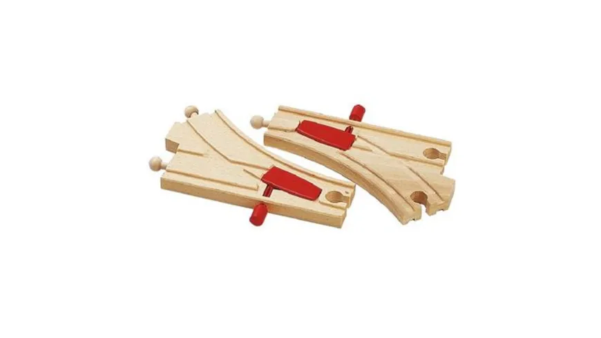 BRIO Bahn - Mechanisches Weichenpaar