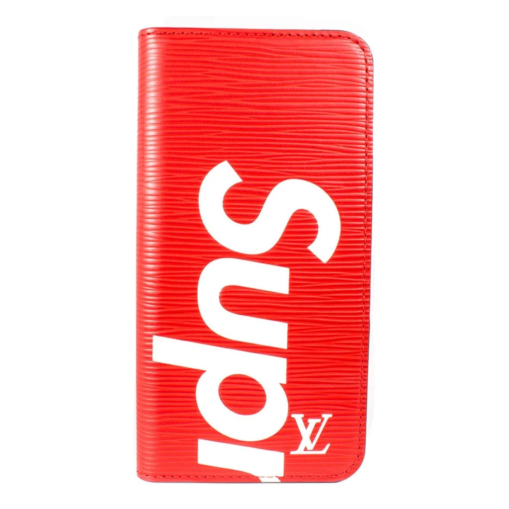 Louis Vuitton X Supreme Iphone7 Case- Red