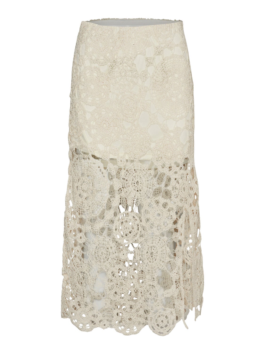 VMLILI Hohe Taille Langer Rock