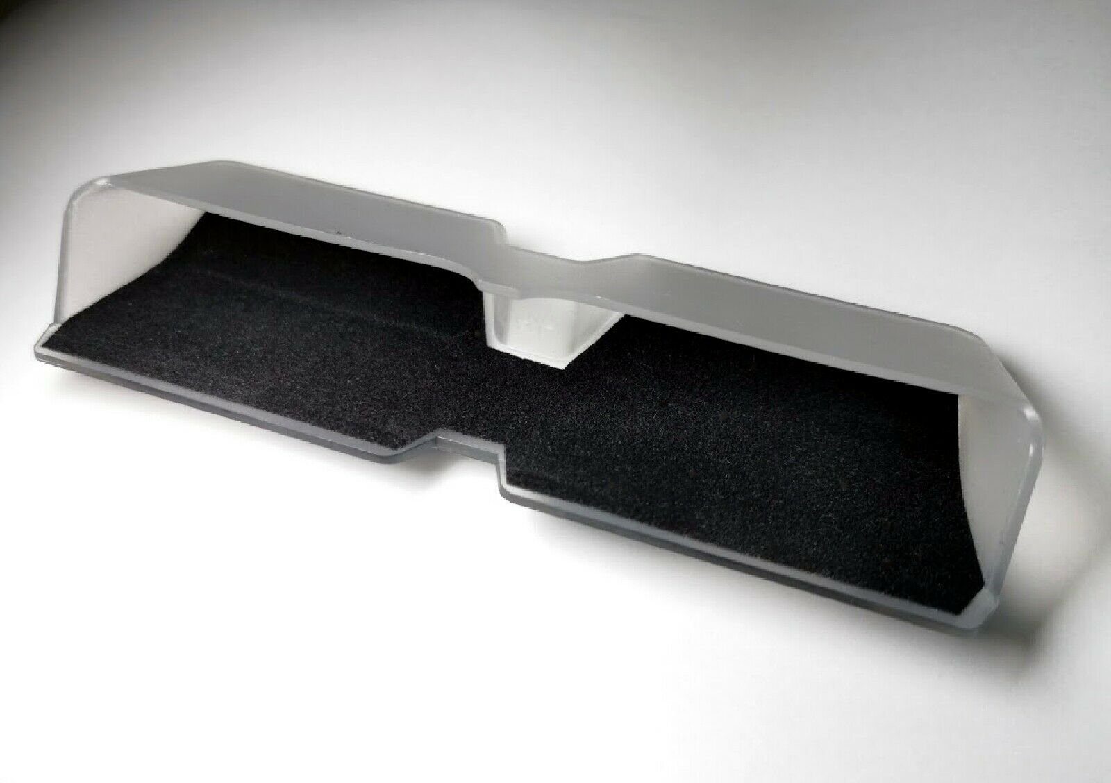 HR Autocomfort Brillenetui Gepolsterte Ablage Brillenhalter für PKW KFZ LKW Auto Brillenablage