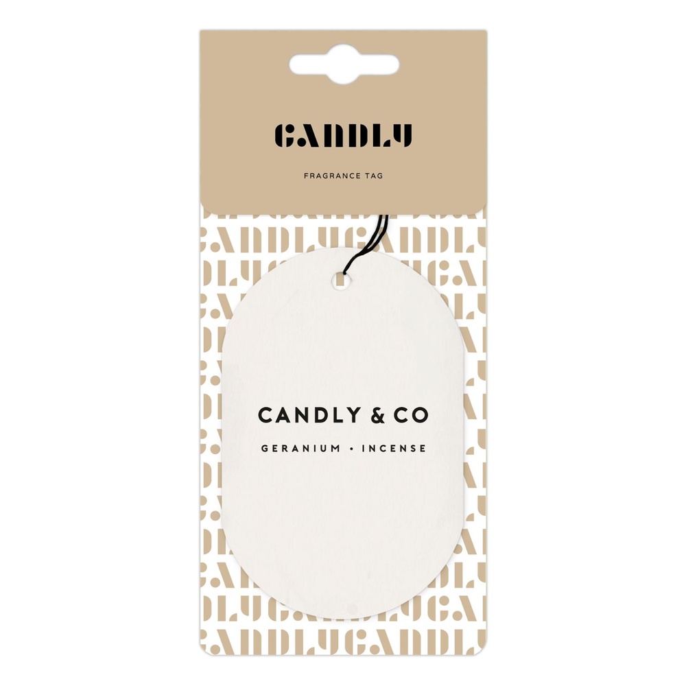 candly&co Parfum voiture No. 1 Géranium/Encense Parfum voiture