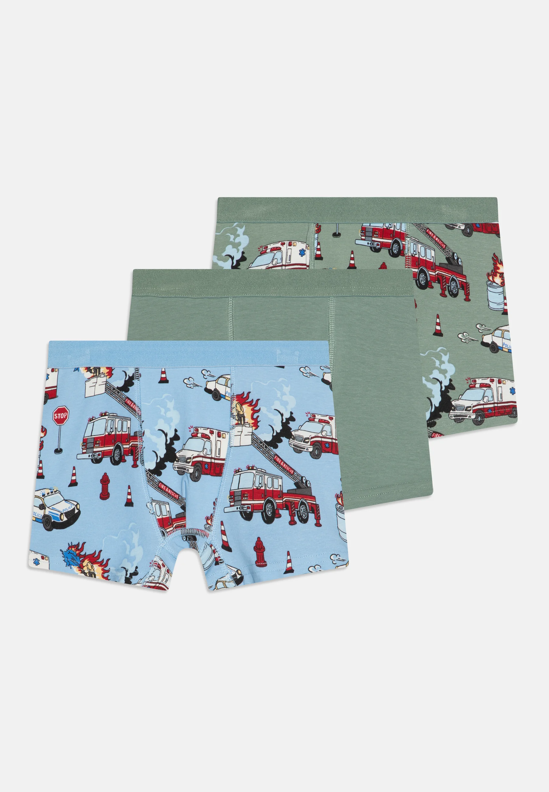 Lindex BOXER CARS PACK DE 3 - Culottes