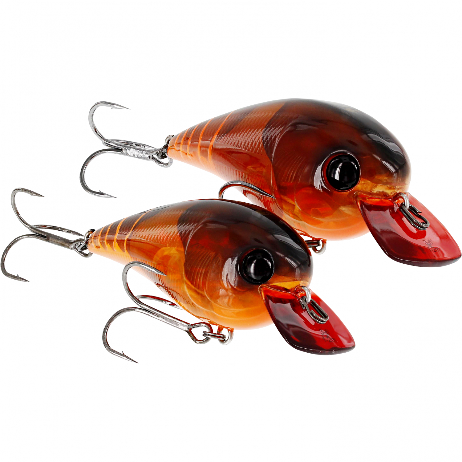 Westin Wobbler Bassbite Squarebill (Fire Craw)