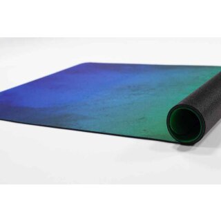 TCG Mat Blue Green Splash