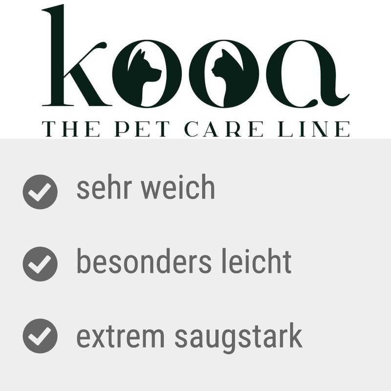 kooa Deluxe Mikrofaser Hundehandtuch zu TOP-Preisen