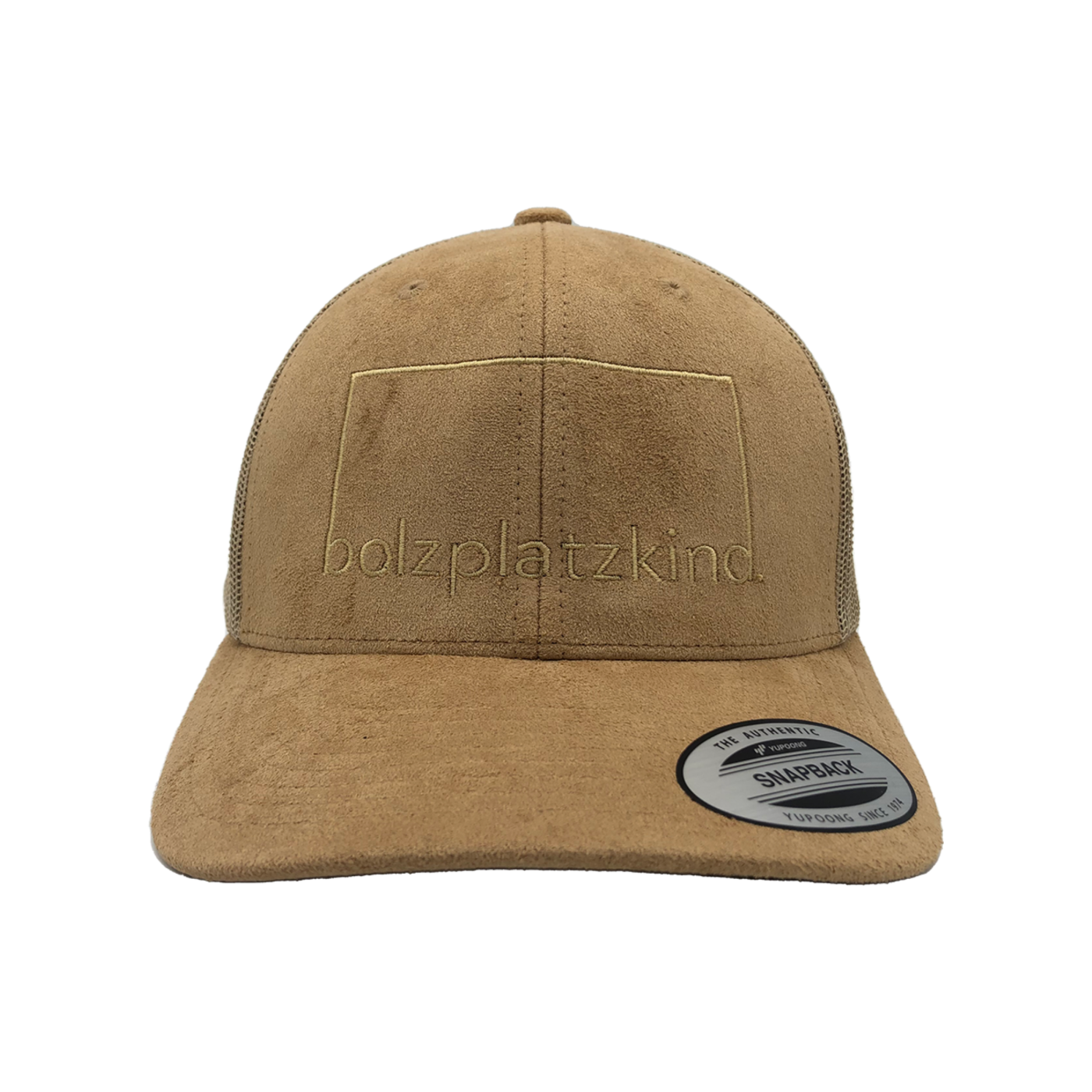 Bolzplatzkind Noble Cap Braun Gold
