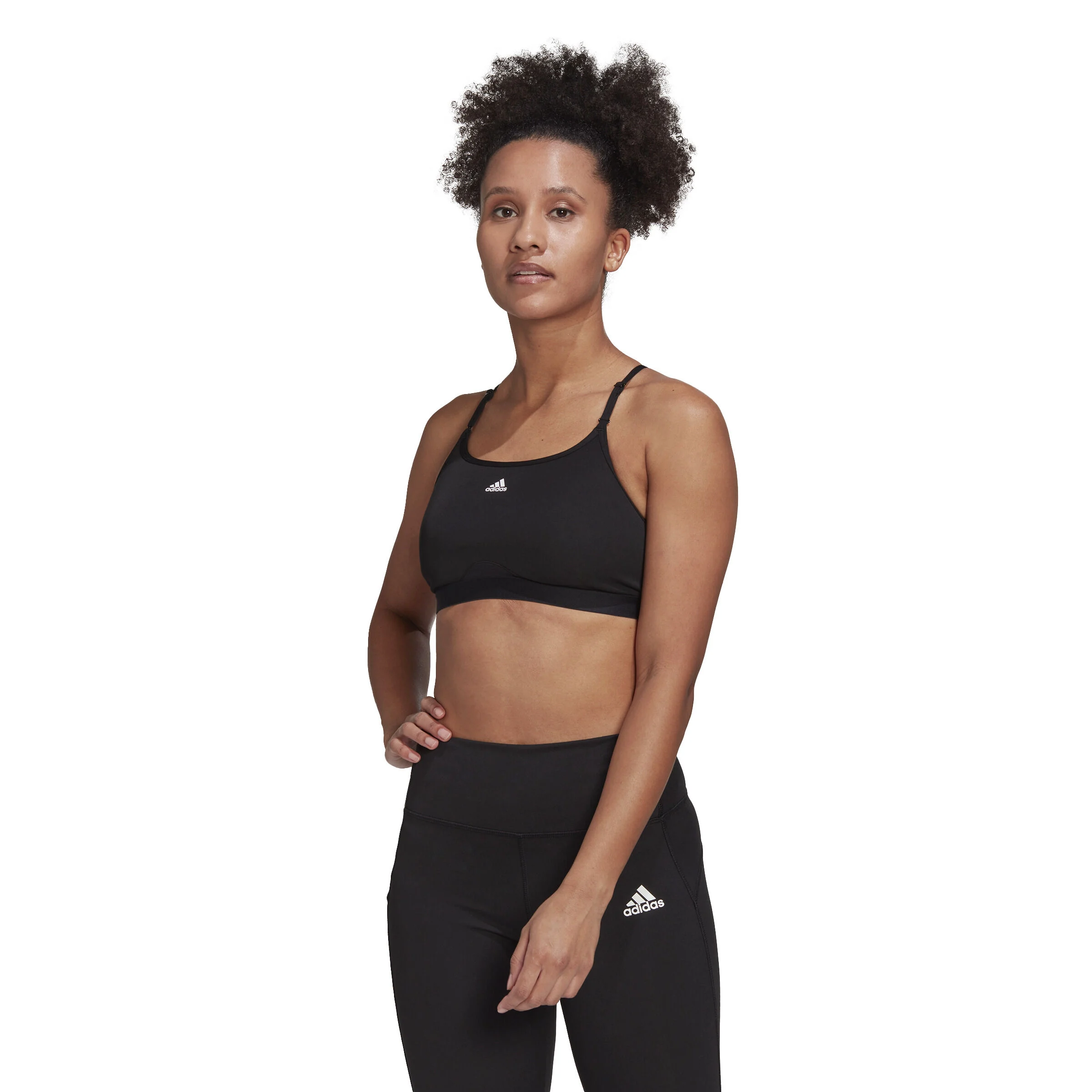 Aeroreact LS Sport-BH Damen - Schwarz