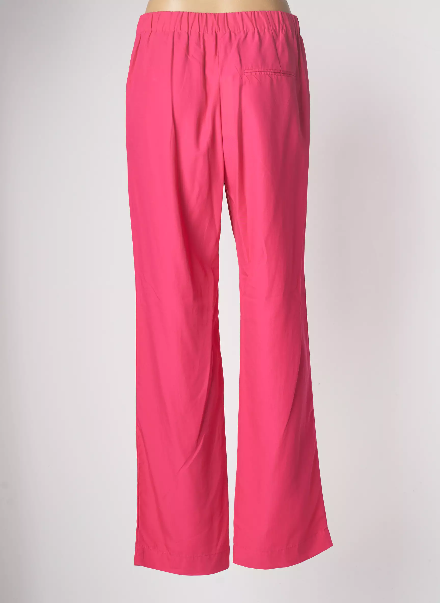 Samsoe Samsoe Pantalons Larges Femme couleur rose