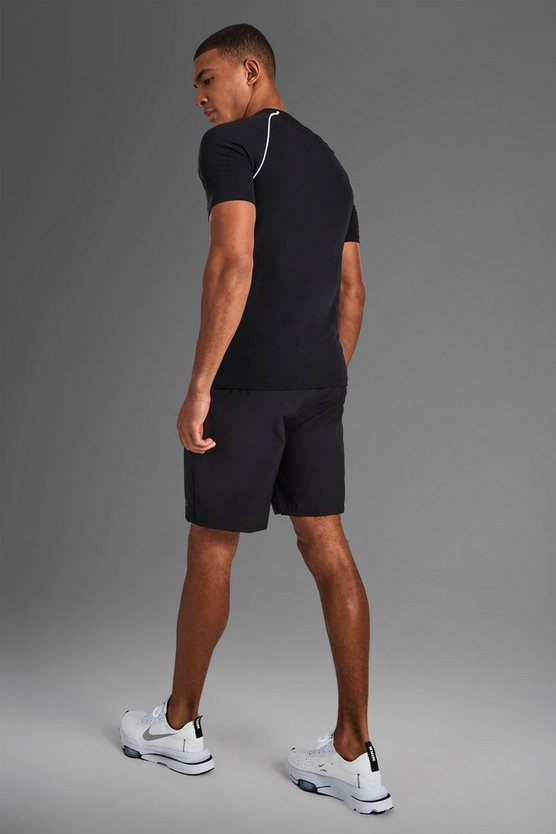 Man Active Shorts mit Reißverschluss-Taschen