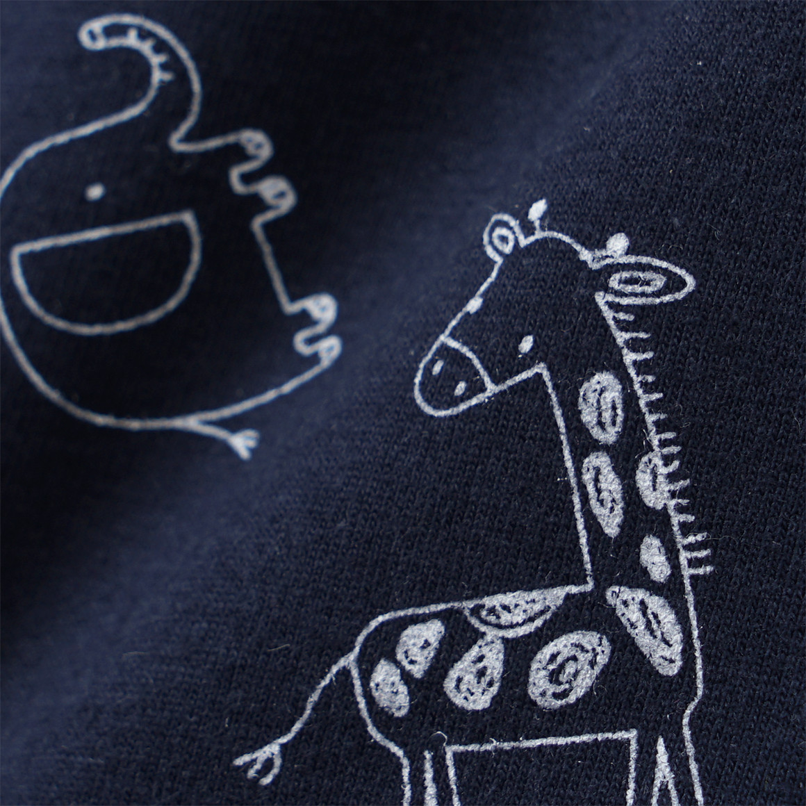 Newborn Wickelbody mit Tier-Allover