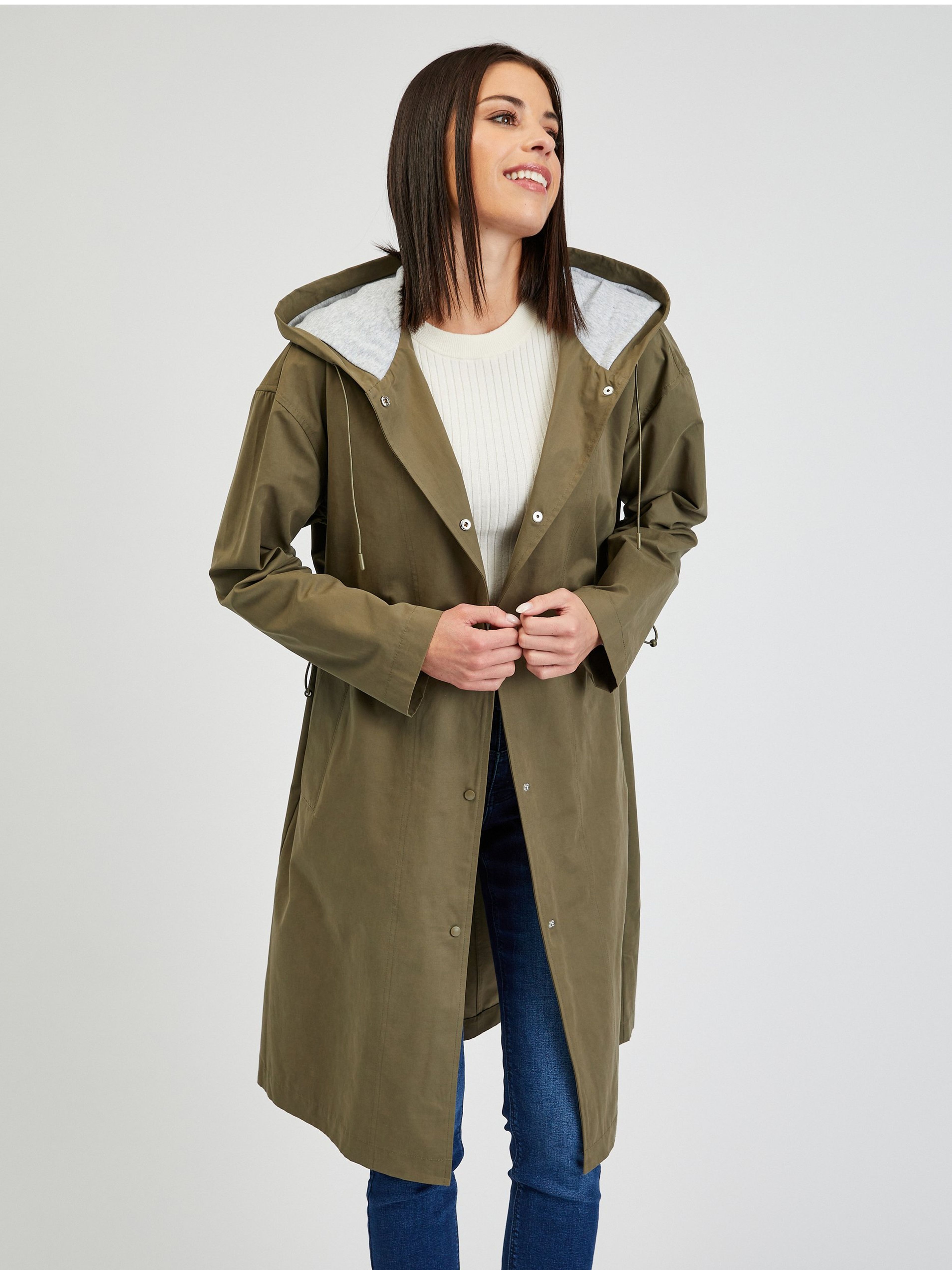 Khaki Damen Parka ORSAY