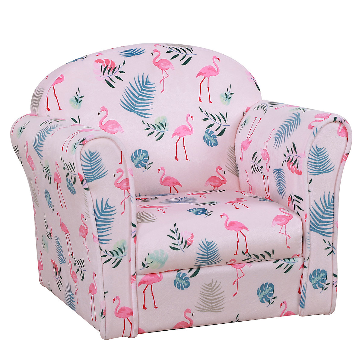 Kindersessel mit Flamingo- oder Weltraum-Muster