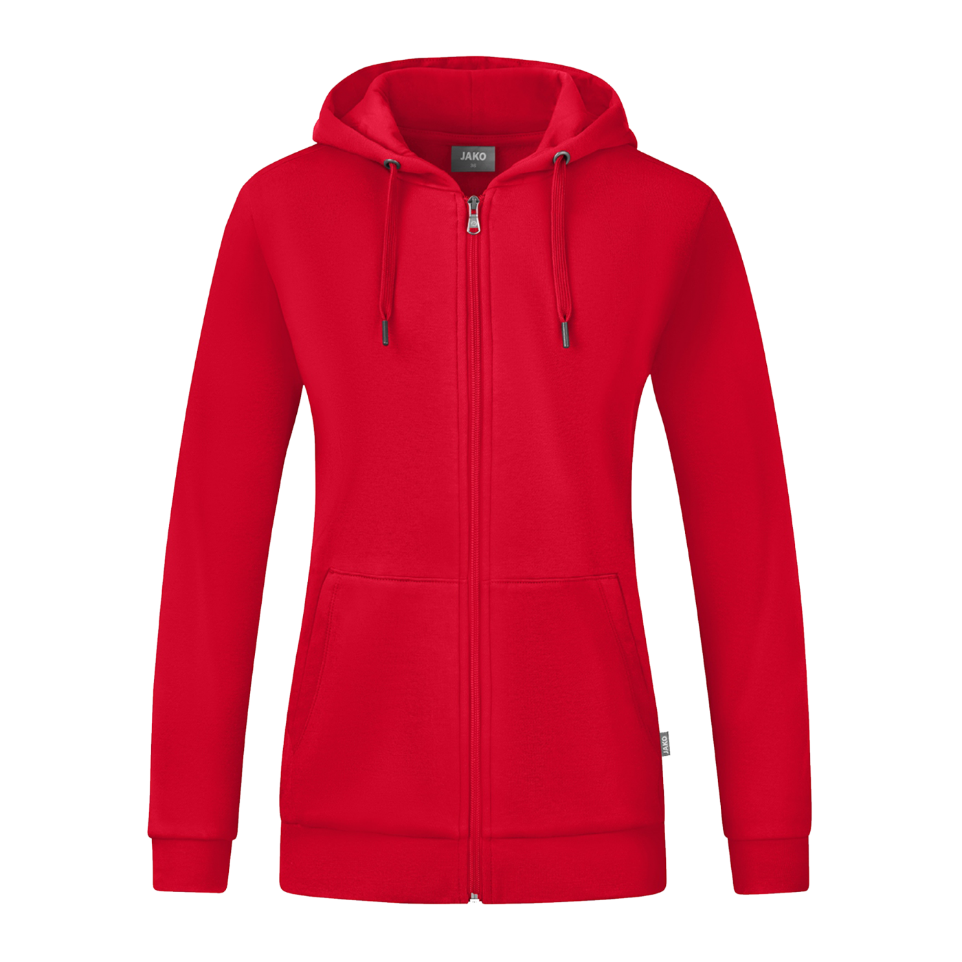 JAKO Organic Kapuzenjacke Damen Rot F100