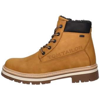 Tom Tailor Schnür Boots in gelb