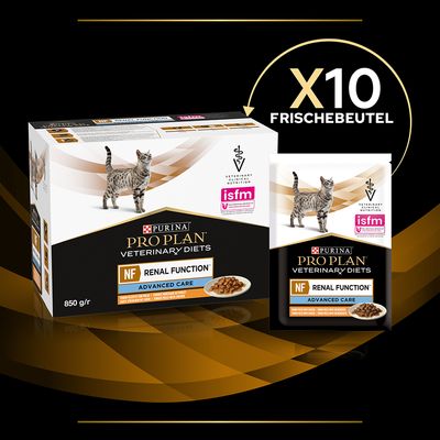 PURINA PRO PLAN Veterinary Diets Feline NF Advanced Care Huhn