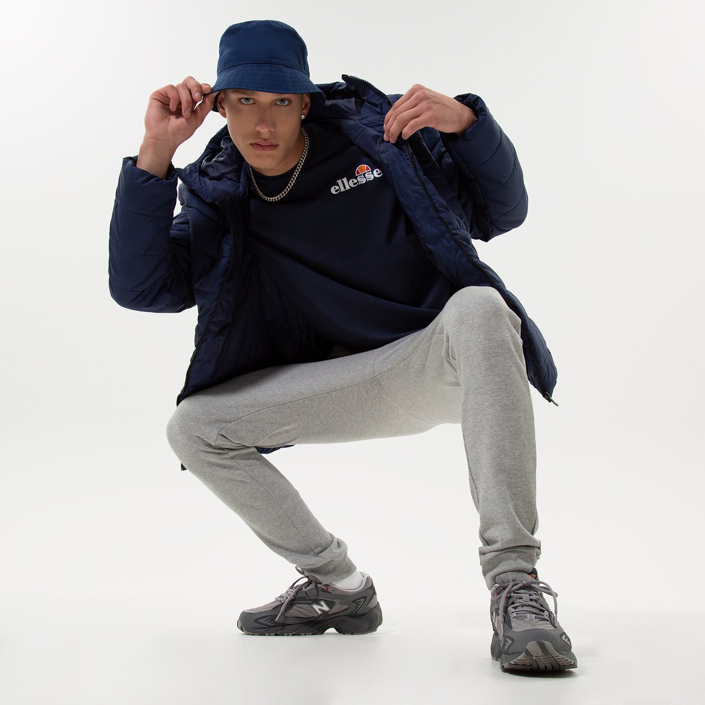 ELLESSE T-SHIRT VOODOO NAVY Dunkelblau