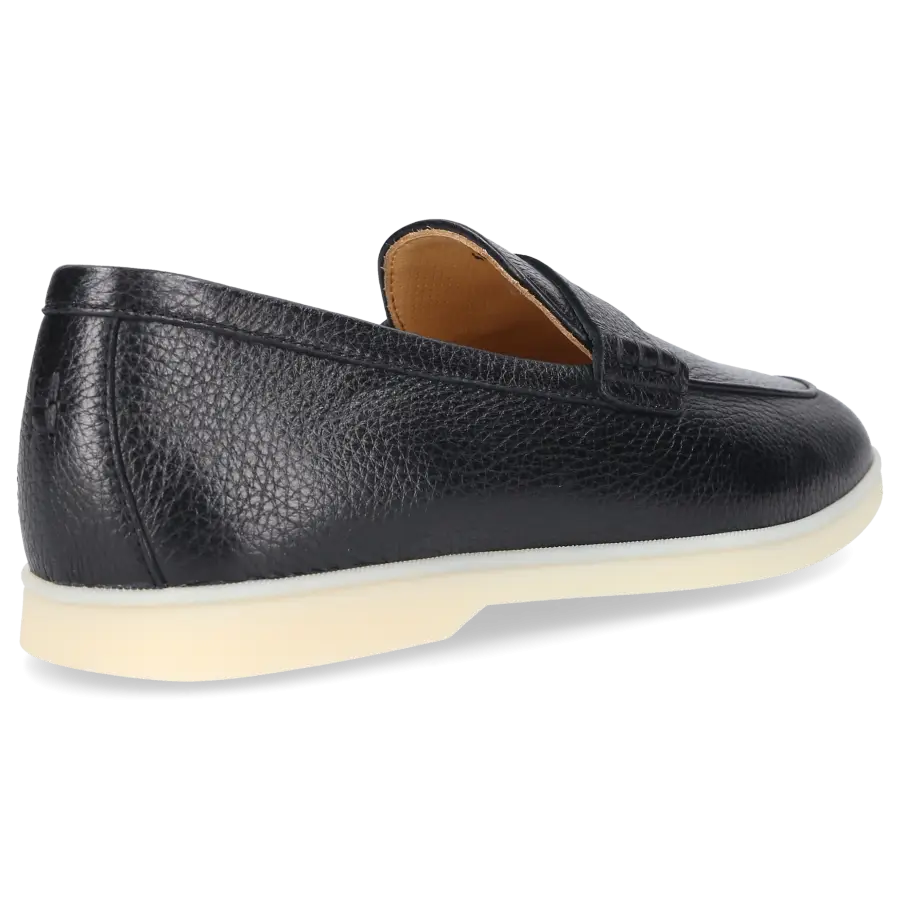 Henderson - Loafer ELIA Hirschleder - schwarz