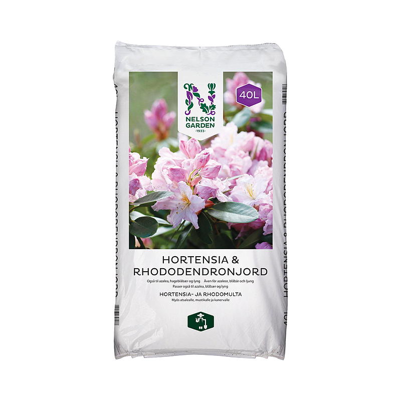Nelson garden Hortensia og rhododendronjord 40 l Nelson garden