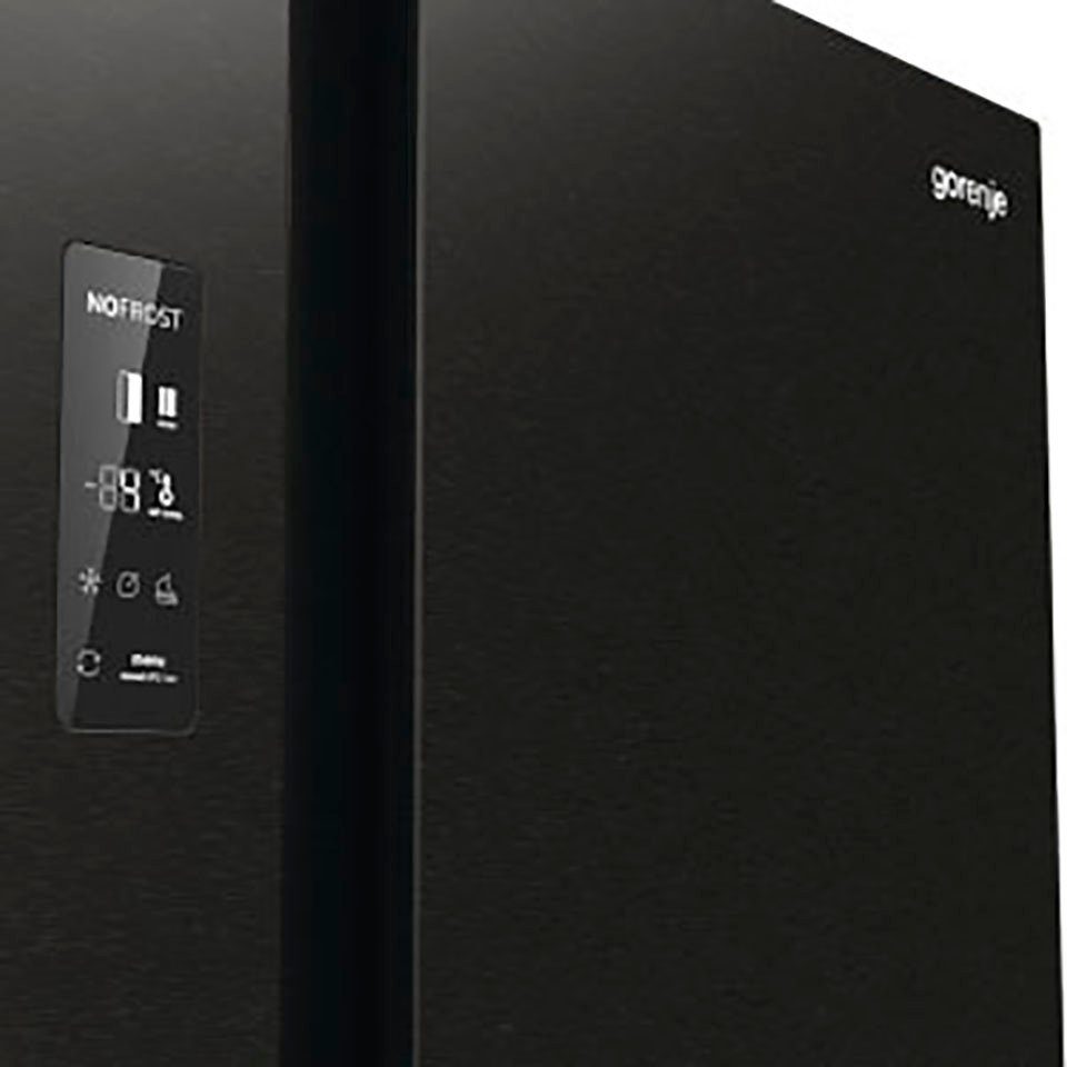 GORENJE Side-by-Side NRR 9185 EABXLWD, 178,6 cm hoch, 91 cm breit, Wasserspender