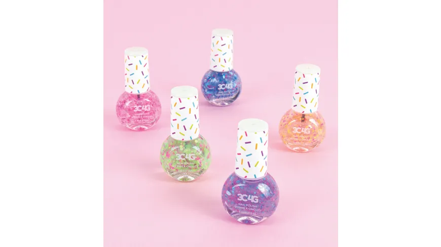 3C4G KONFETTI NAGELLACK (5ER PACK)