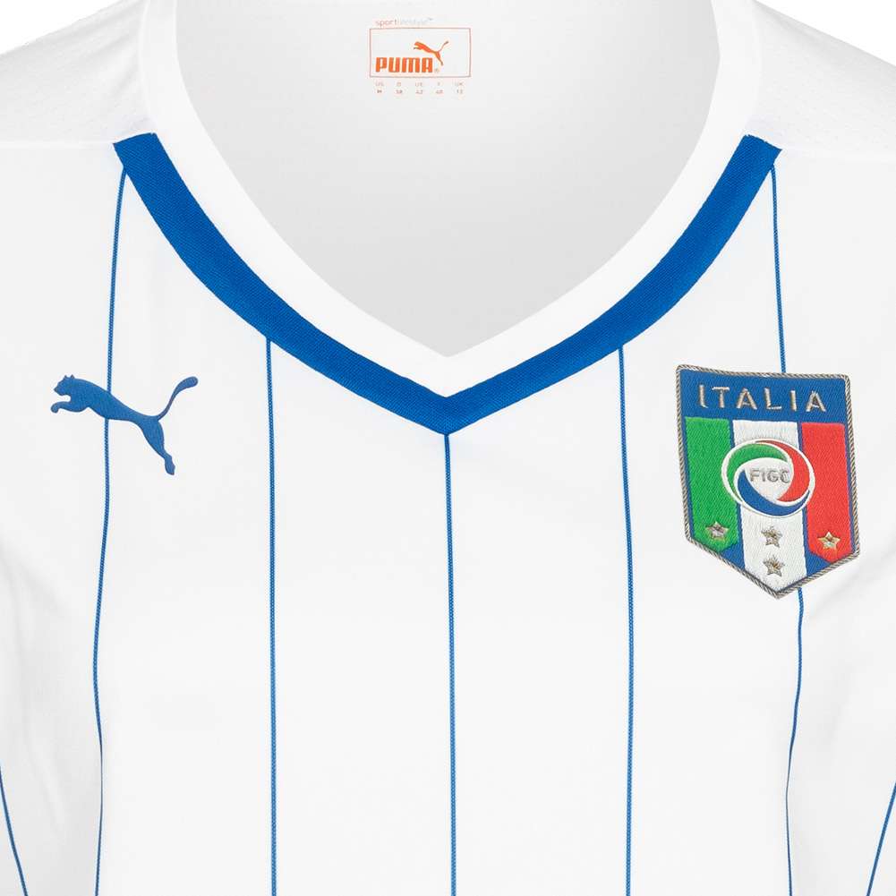 Italien FIGC PUMA Damen Langarm Auswärts Trikot 744247-02