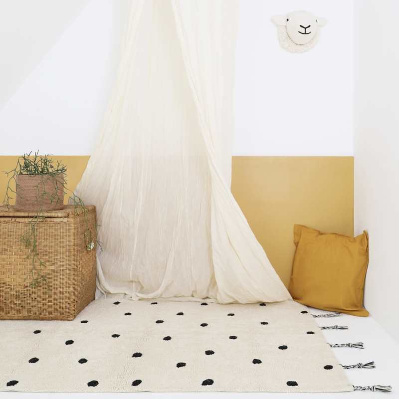 Tapis à pois 100x150cm NÜMI