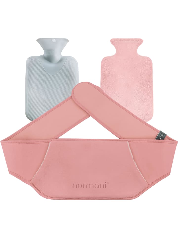 normani Wärmflasche mit Gürtel extra groß Ninilchik in Rosa günstig kaufen 140 cm