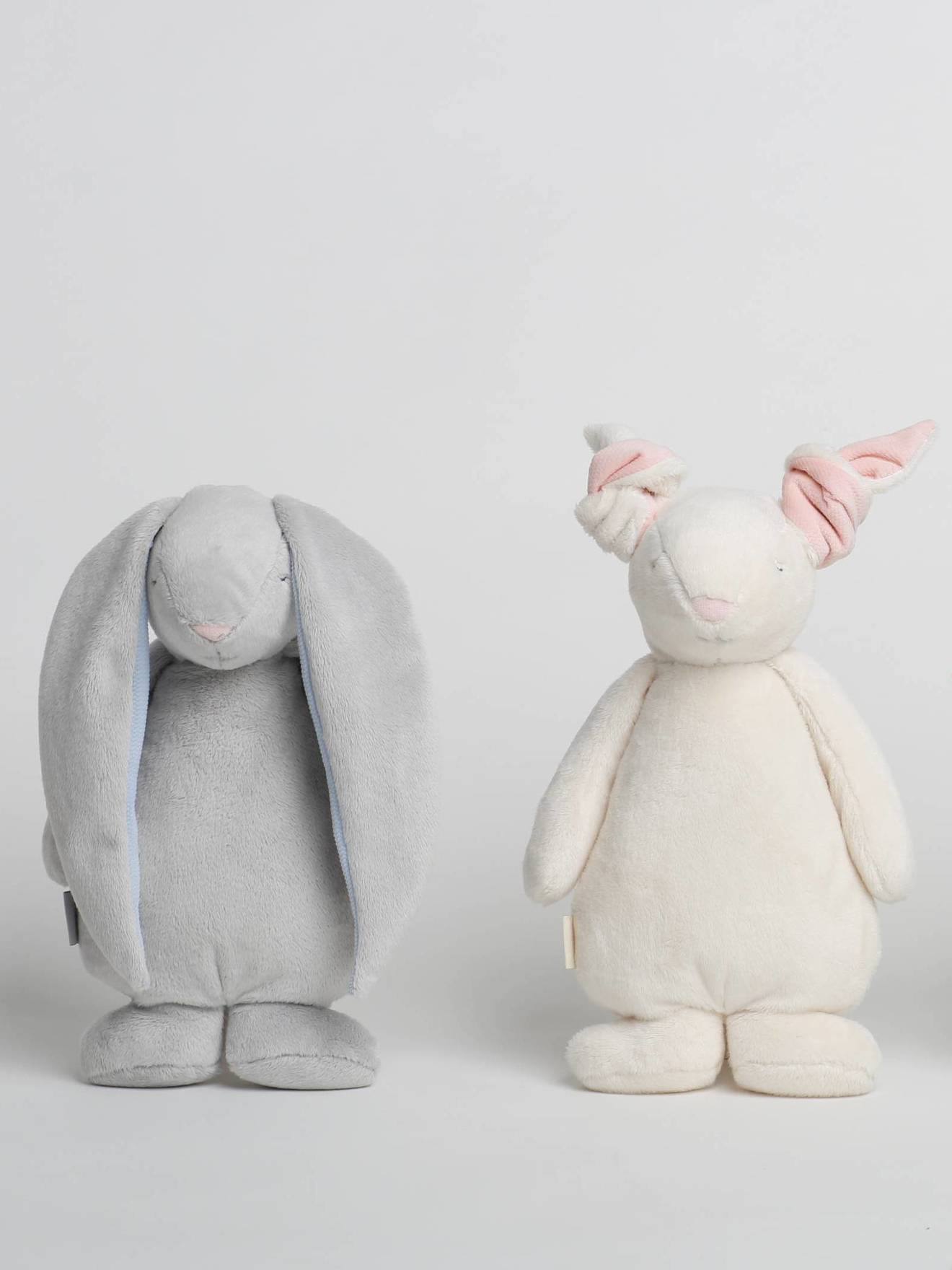 Veilleuse peluche MOONIE Lapin bleu