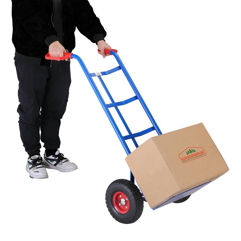 Gardebruk Sackkarre, klappbar bis 200kg Luftreifen Haltegriffe Karre Transportkarre