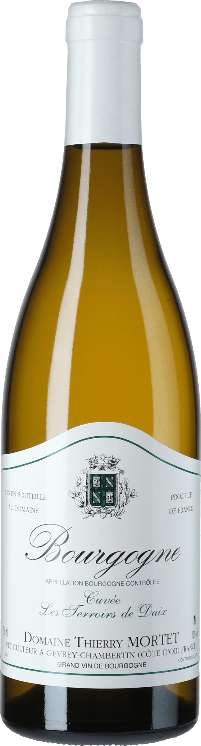 Domaine Thierry Mortet: Bourgogne Dijon Blanc Les Terroirs des Daix 2021