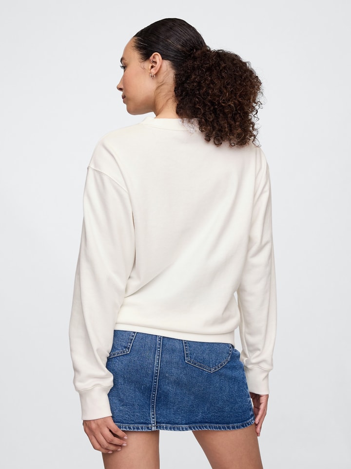 GAP Sweatshirt in Creme günstig kaufen