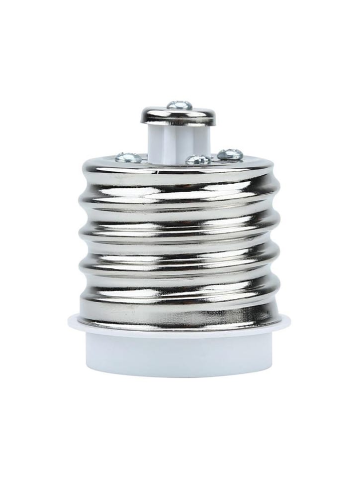 Intirilife 4er Set Lampenadapter E27 auf E40 in WEISS günstig kaufen onesize