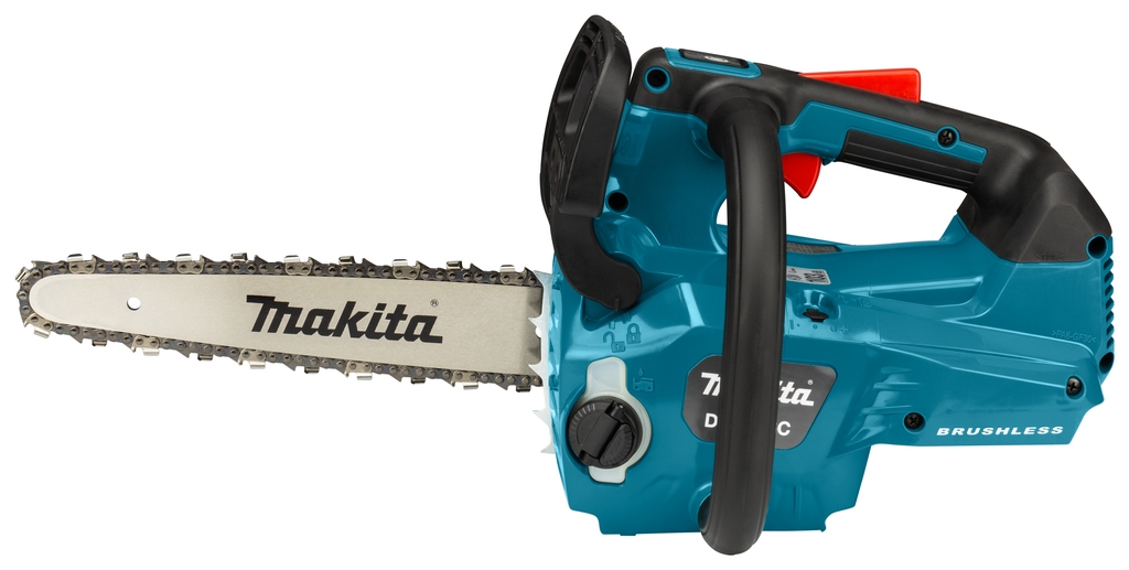 Makita DUC256CZ 2 x 18 volt topphåndtaks motorsag for utskjæring 25 cm ekskl. batterier og lader