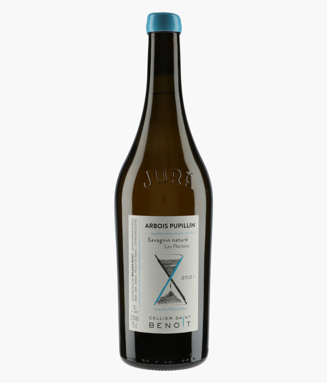 Arbois Pupillin Savagnin Naturé Les Plantées 2021CELLIER SAINT BENOIT