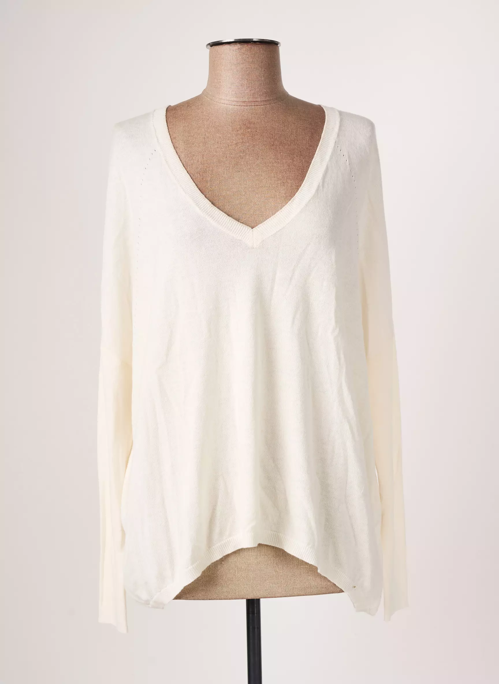 Rue Mazarine Pulls Femme couleur beige