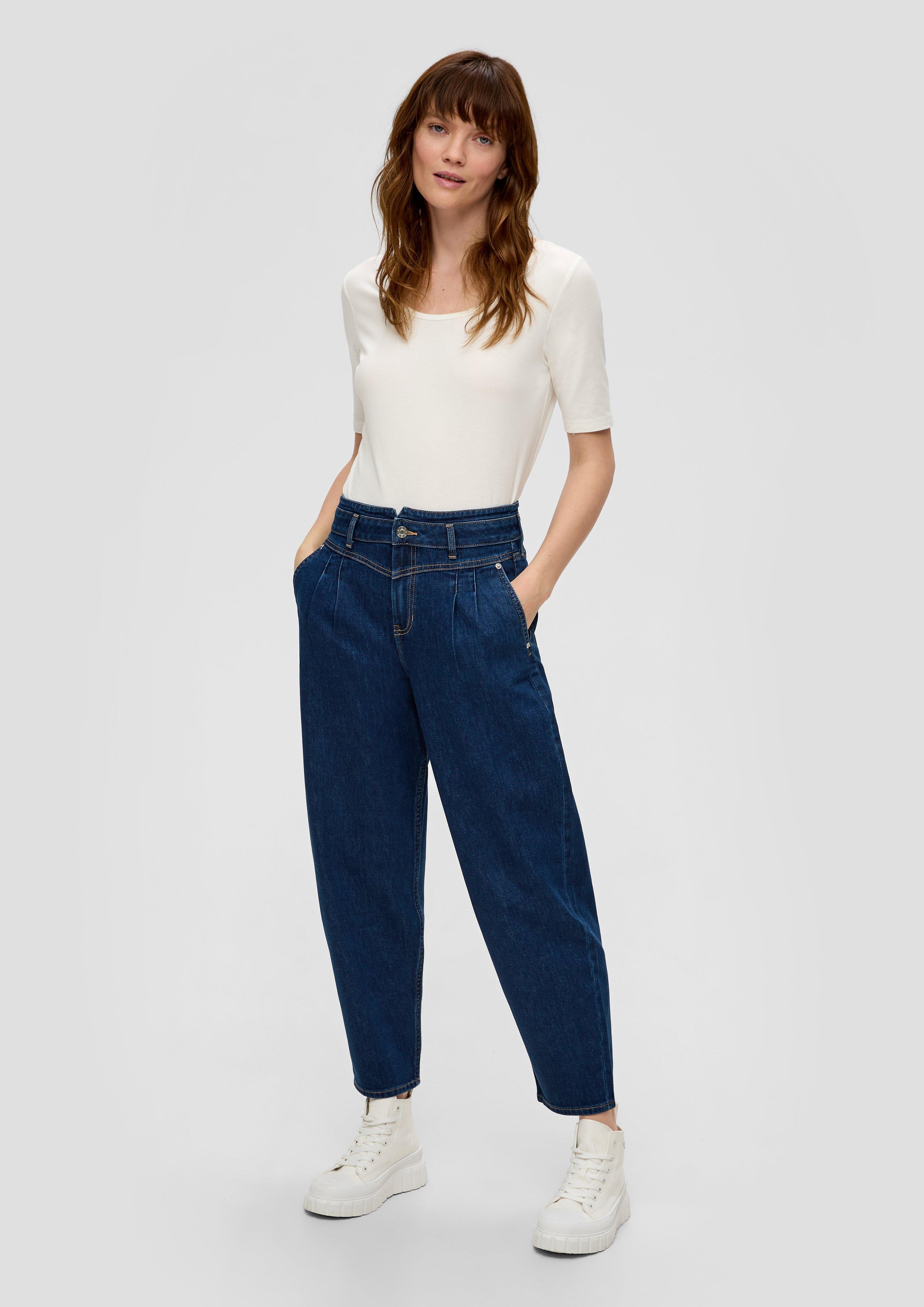 Ankle Jeans / Regular Fit / High Rise / Barrel Leg  2145995-58Z5